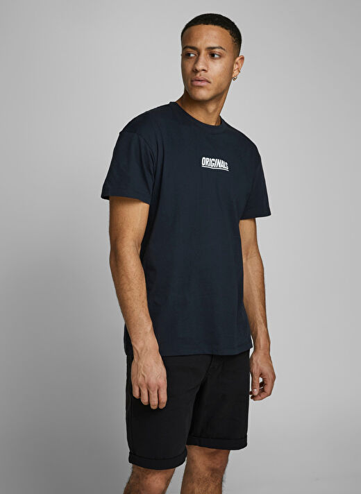Siyah Erkek Chino Şort 12165892 JJIRICK ORIGINAL SHORT    2