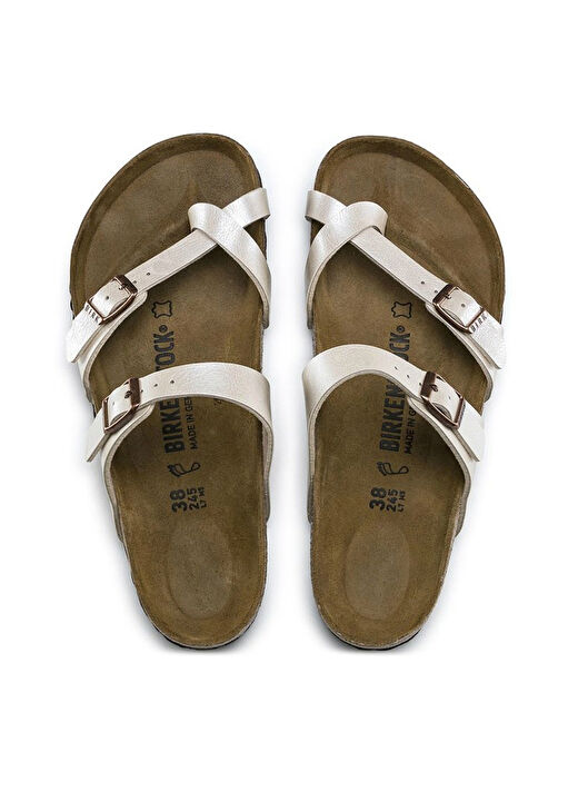 Birkenstock Beyaz Kadın Terlik 071661 BEYAZ 3