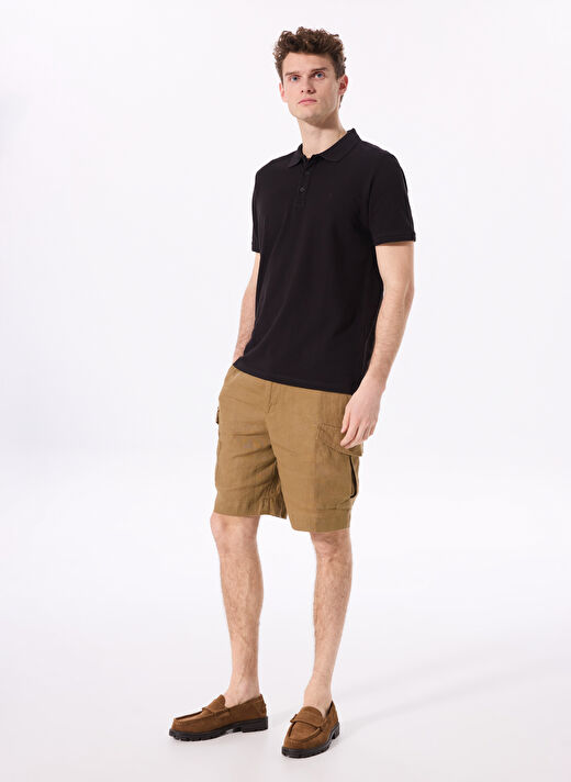 Fabrika Comfort Basic Siyah Erkek %100 Pamuk Polo T-Shirt - CM NOBRO K CEPSIZ 2