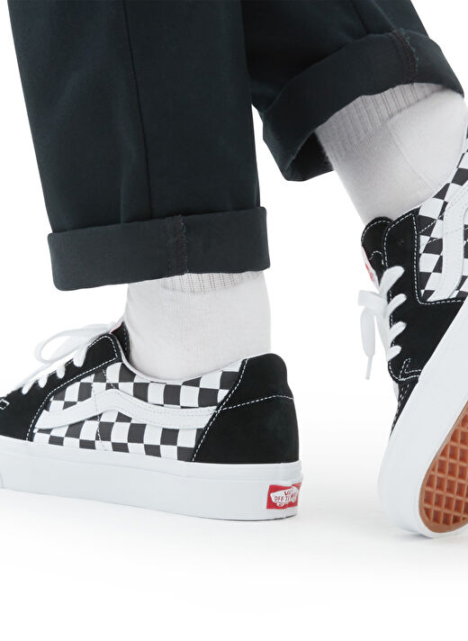 Vans VN0A4UUK4W71 UA SK8-Low Siyah Deri Erkek Lifestyle Ayakkabı 3