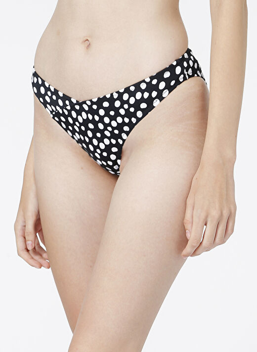 Aeropostale  Siyah  Beyaz  Kadın Bikini Alt 3