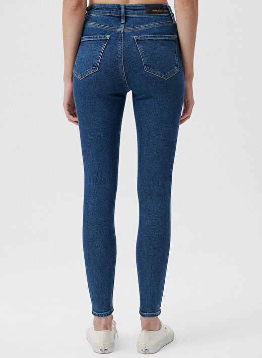 Mavi SERENAY Koyu Mavi Kadın Super Skinny Denim Pantolon 100980-33687 4