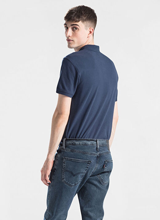 Bisiklet Yaka Mavi Erkek Polo T-Shirt A0229-0008_LEVIS HM POLO OUTLET TR 2