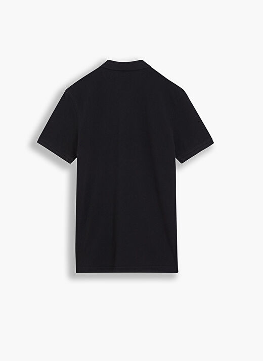 Levis Bisiklet Yaka Relaxed Düz Siyah Erkek Polo T-Shirt A2085-0000 4