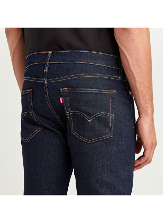 Levis 514 Straight Fit Lacivert Yüksek Bel Erkek Denim Pantolon DARK HOLLOW LOCAL  2