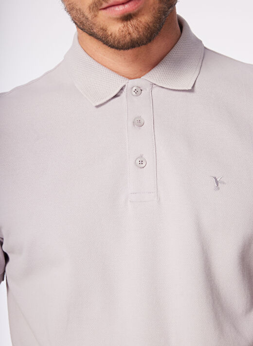 Fabrika Comfort Lila Erkek Polo Yaka Basic Polo T-Shirt CM NOBRO K CEPSIZ 4