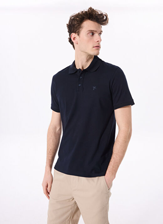 Fabrika Lacivert Erkek Regular Fit Polo T-Shirt LEGOLAS Y   1