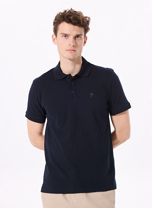 Fabrika Lacivert Erkek Regular Fit Polo T-Shirt LEGOLAS Y   3
