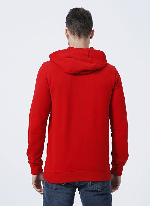Helly Hansen Kırmızı Erkek Kapüşonlu Sweatshirt HH HH LOGO HOODIE 4