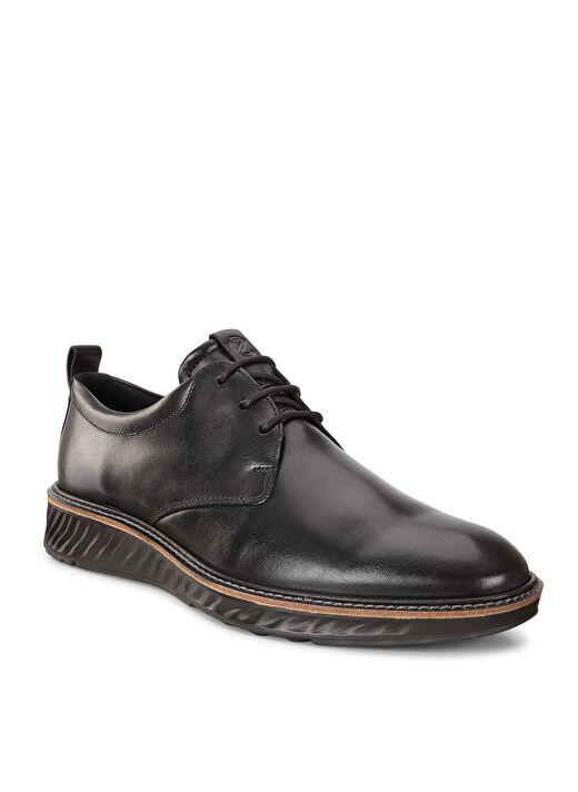 Ecco Siyah Erkek Deri Klasik Ayakkabı ECCO ST.1 HYBRID BLACK 3