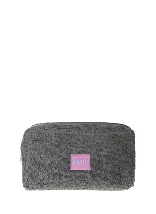 Aeropostale Gri Kadın Makyaj Çantası WOOL-LOVET 1