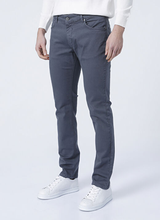 Beymen Business 4B1600000101  Normal Bel Slim Fit  Gri Erkek Pantolon 3