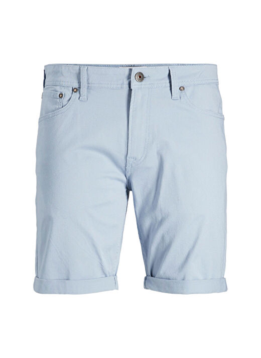 Jack & Jones Açık Mavi Erkek Normal Kalıp Şort 12201546_JPSTRICK JJORIGINAL 1