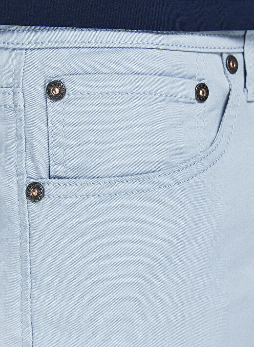 Jack & Jones Açık Mavi Erkek Normal Kalıp Şort 12201546_JPSTRICK JJORIGINAL 3