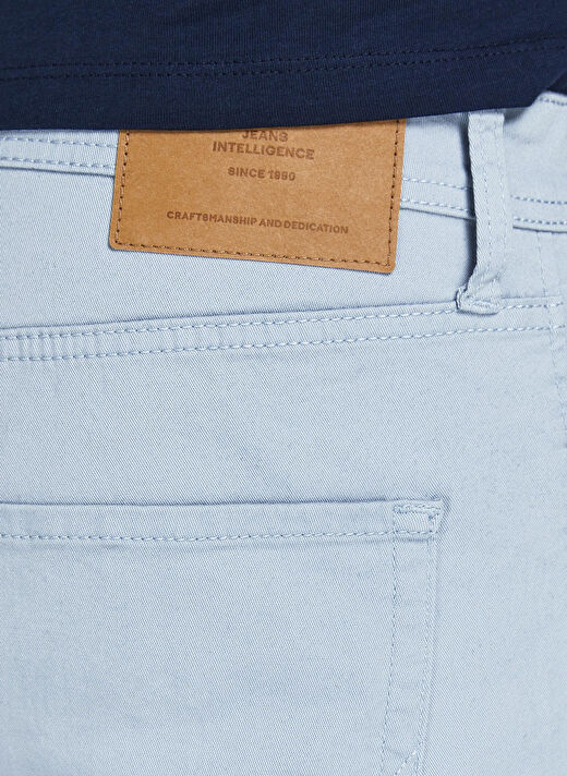 Jack & Jones Açık Mavi Erkek Normal Kalıp Şort 12201546_JPSTRICK JJORIGINAL 4