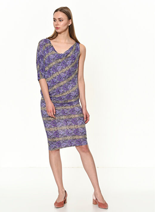 Bcbgmaxazria Çok Renkli Kadın Elbise WQH1R798 2