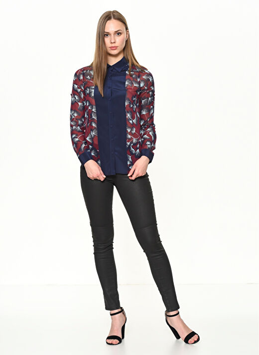 Bcbgmaxazria Bordo Kadın Bluz PYY1X431 2