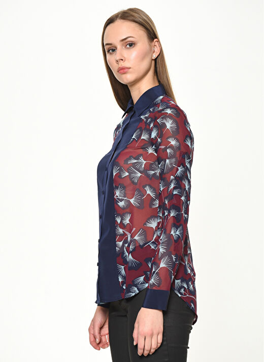Bcbgmaxazria Bordo Kadın Bluz PYY1X431 4