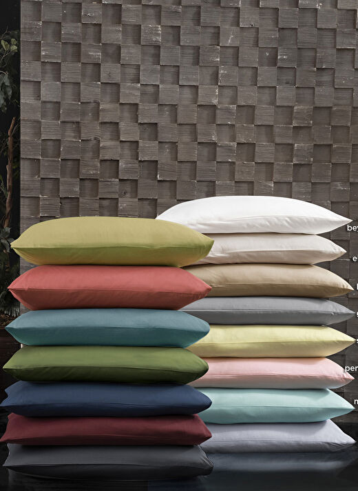 Sarev 160 x 200 cm Çift Kişilik Lacivert Fitted Çarşaf Seti 1