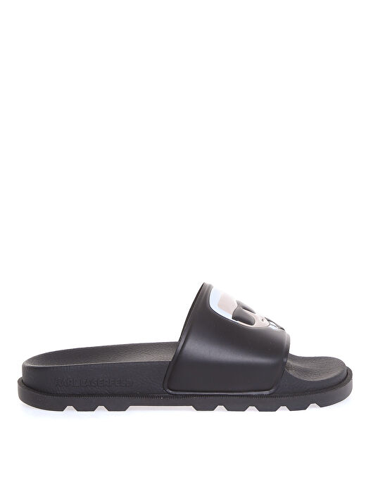 Karl Lagerfeld Siyah Kadın Terlik KL80975 1