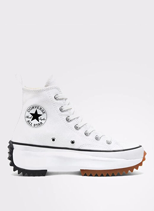 Converse 166799C Beyaz - Siyah Kanvas Kadın  1