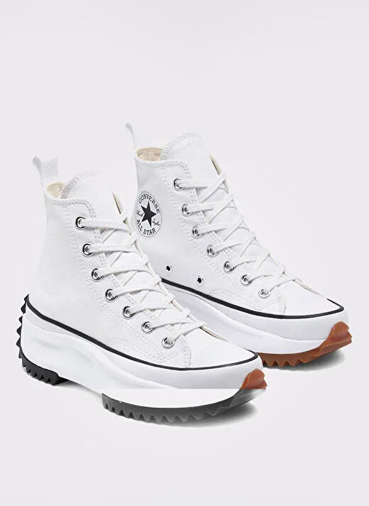 Converse 166799C Beyaz - Siyah Kanvas Kadın  2
