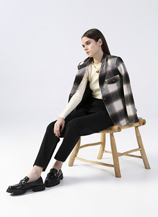 Fabrika Antrasit Carrot Fit Kadın Denim Pantolon FERRO-2 1