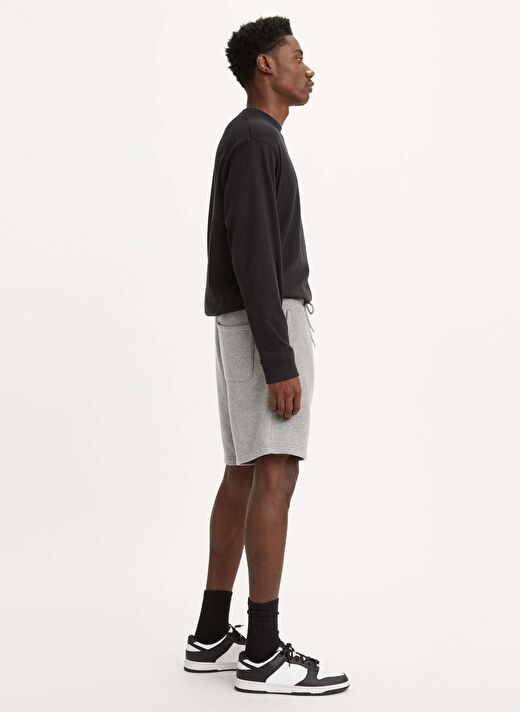 Levis Normal Gri Erkek Şort LEVIS SWEATSHORTS MID TONE G H 2