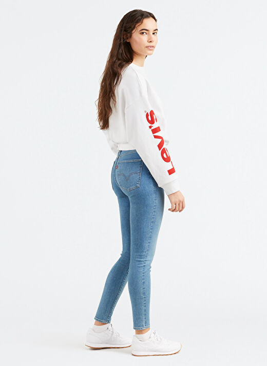 Levis Lacivert Kadın Normal Bel Çok Dar Denim Pantolon 22791-0060 2