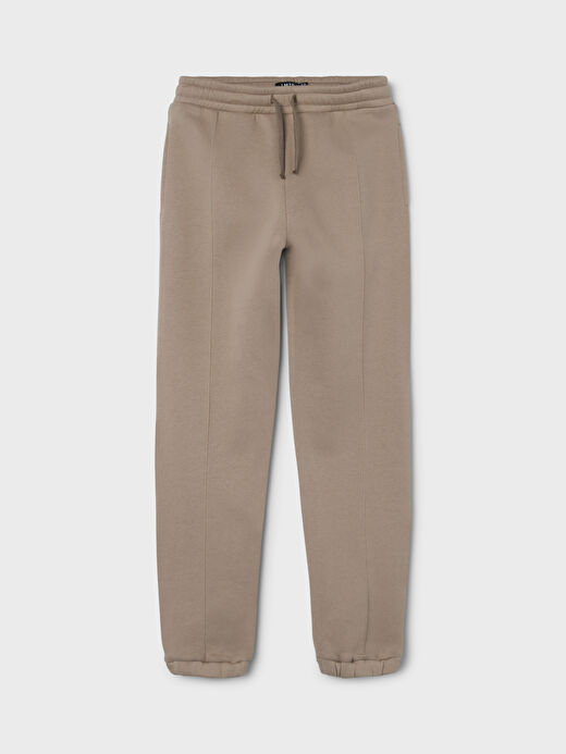 Lmtd Kahve Kız Çocuk Düz Eşofman Altı NLFKIM R SWEAT PANT W. PINTUCK     2