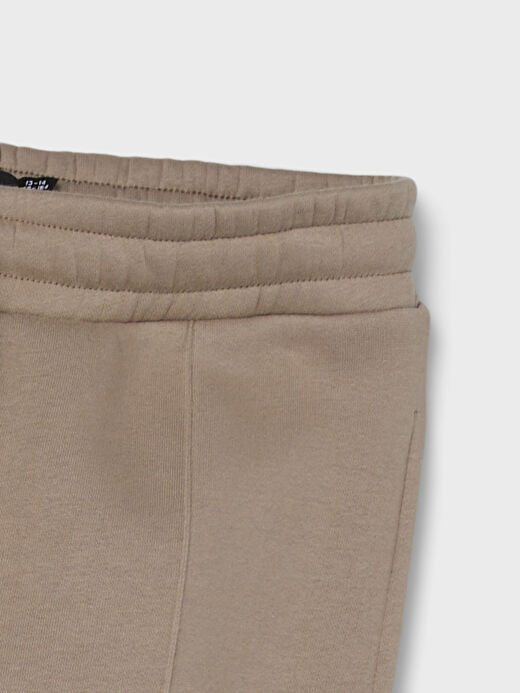 Lmtd Kahve Kız Çocuk Düz Eşofman Altı NLFKIM R SWEAT PANT W. PINTUCK     3