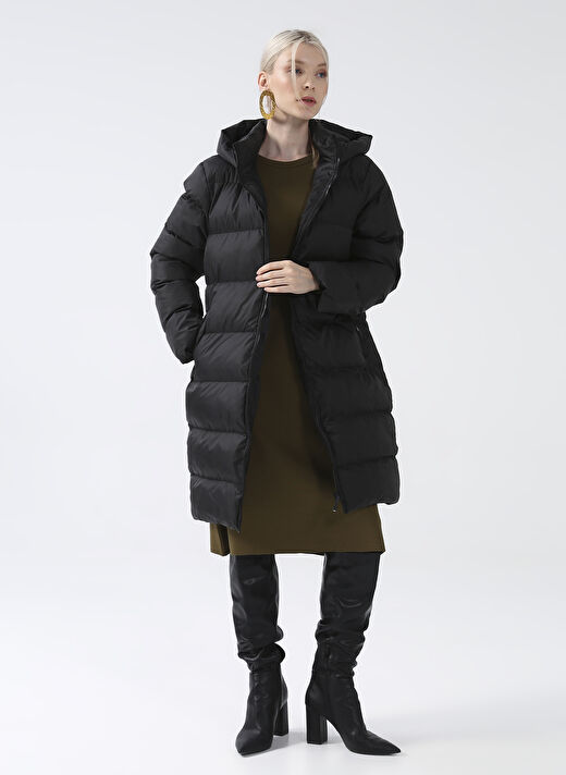 Fabrika Siyah Kadın Mont YN102 2