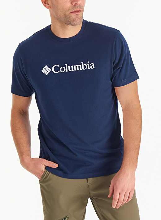 COLUMBIA Koyu Lacivert Csc M Basıc Bıg Erkek T-Shirt 9110141466 1
