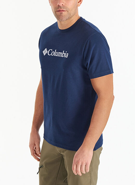COLUMBIA Koyu Lacivert Csc M Basıc Bıg Erkek T-Shirt 9110141466 3