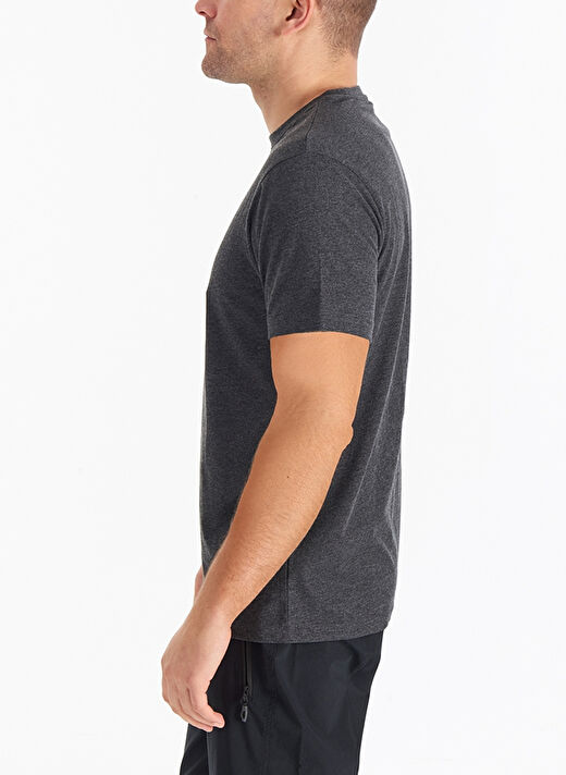 COLUMBIA Antrasit Melanj Csc M Basıc Sm L Erkek T-Shirt 9110151012 4