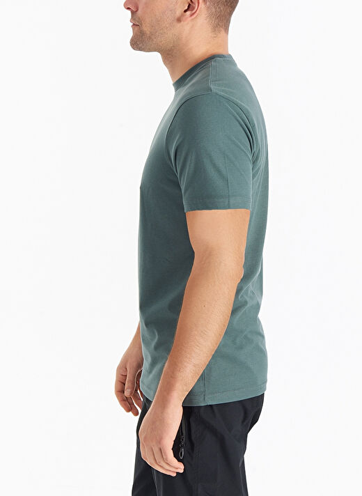 COLUMBIA Yeşil Csc M Basıc Sm L Erkek T-Shirt 9110151353 4