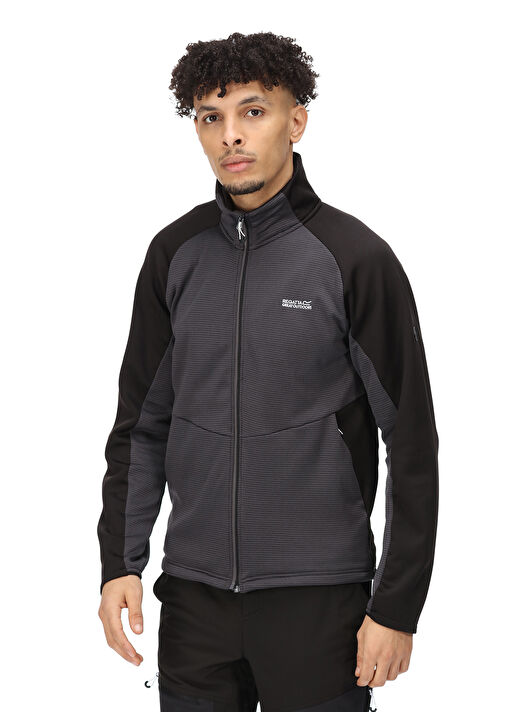 Regatta Gri Erkek Zip Ceket RMA519 Highton Wnt FZIII Zip Ceket 2