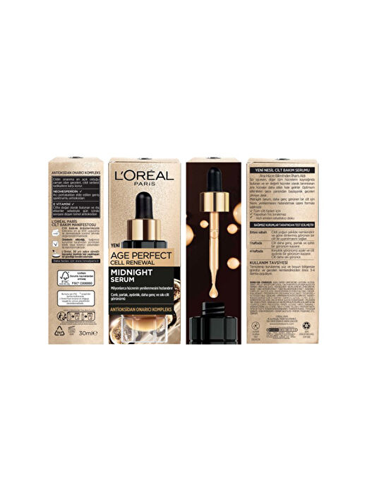 Loreal Paris Midnight Serum Cilt Yenileme & Cilt Görünümü Canlandırma Etkili 3