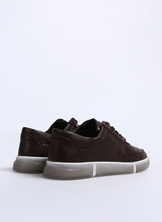 F By Fabrika Kahverengi Erkek Deri Sneaker YORKE 3