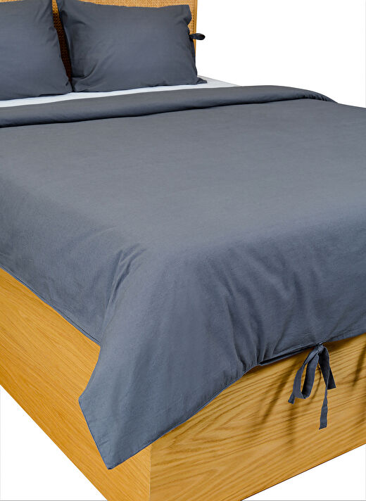 Boyner Evde Nevresim Takımı Gri King Size 240 x 220 cm 2
