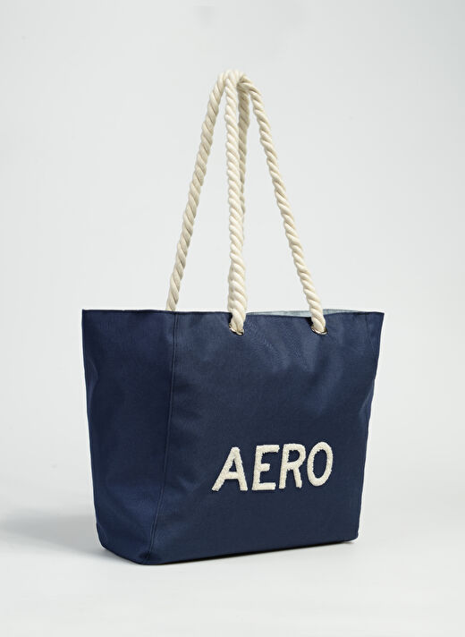 Aeropostale Lacivert Kadın Plaj Çantası PUNCH-ACIRE 2