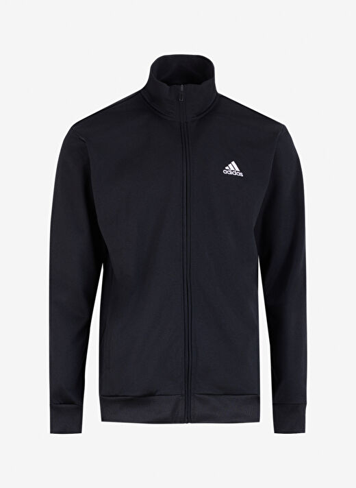 adidas IC6775 M LIN TR TT TS Siyah Erkek Dik Yaka Lastikli Paça Slim Fit  Sweat Takım  2