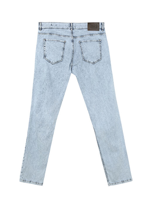 U.S. Polo Assn. Açık Mavi Erkek Düz Paça Relaxed Fit  Denim Pantolon ALVAR23Y-A 2