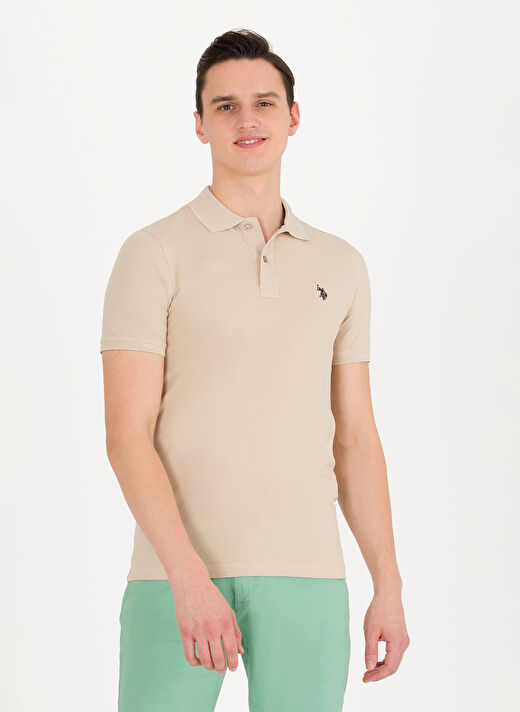 U.S. Polo Assn. Taş Erkek Polo T-Shirt GTP04IY023 1