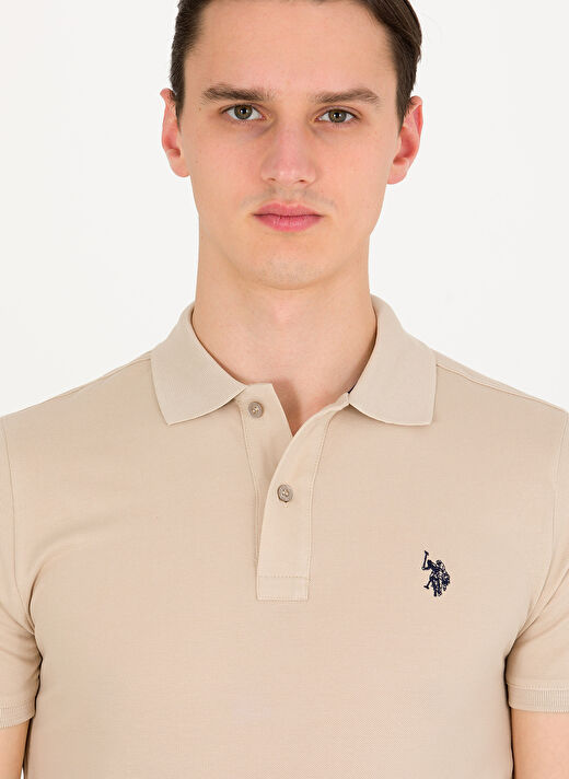 U.S. Polo Assn. Taş Erkek Polo T-Shirt GTP04IY023 2