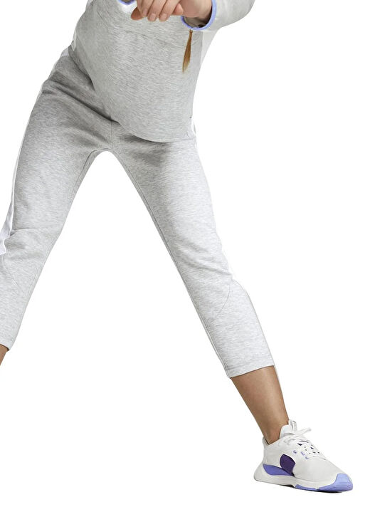 Puma Normal Gri Kadın Eşofman Altı 67311804 EVOSTRIPE High-Waist Pa 1