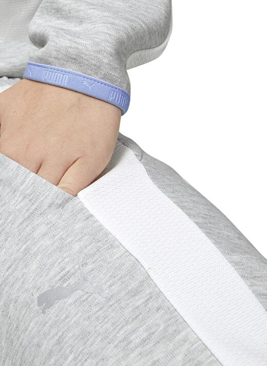 Puma Normal Gri Kadın Eşofman Altı 67311804 EVOSTRIPE High-Waist Pa 2