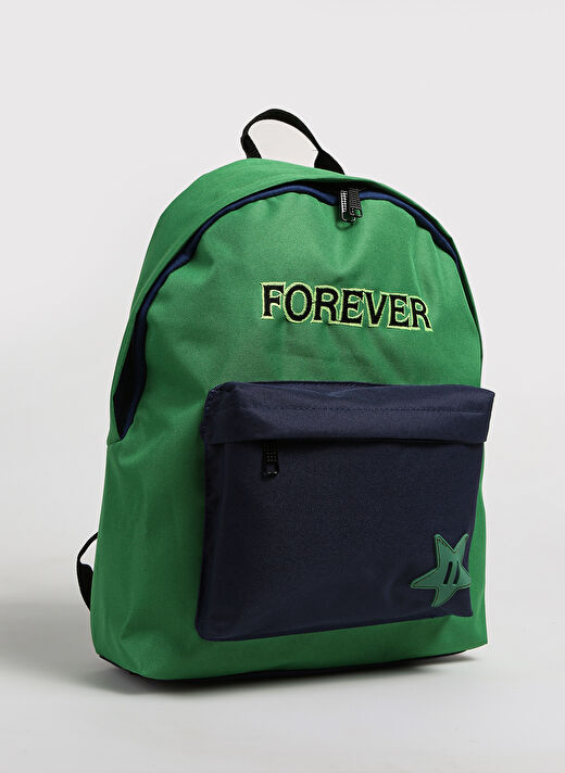 Forever Cultivate Yeşil-Mavi Kadın Sırt Çantası IM465-1B 2