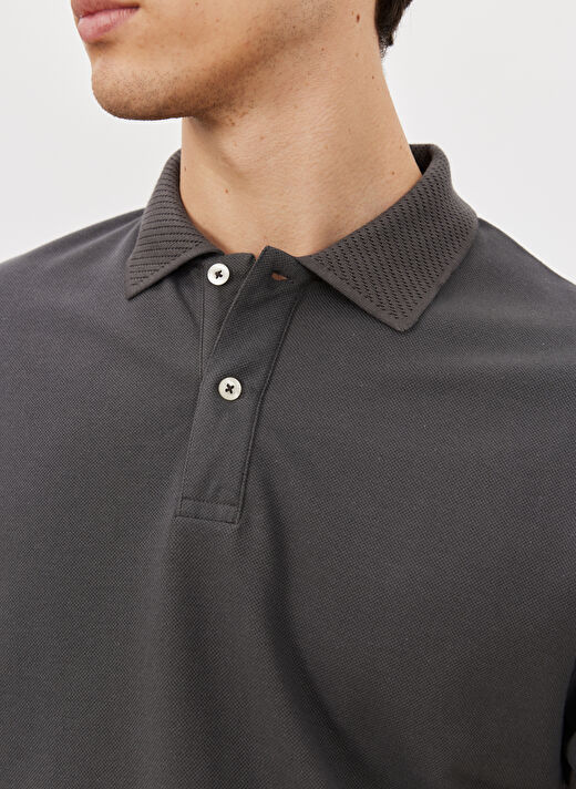 Altınyıldız Classics Antrasit Erkek Polo T-Shirt 4A9000000001 4