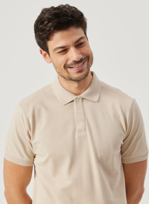 Altınyıldız Classics Koyu Sarı Erkek Polo T-Shirt 4A9000000001 3